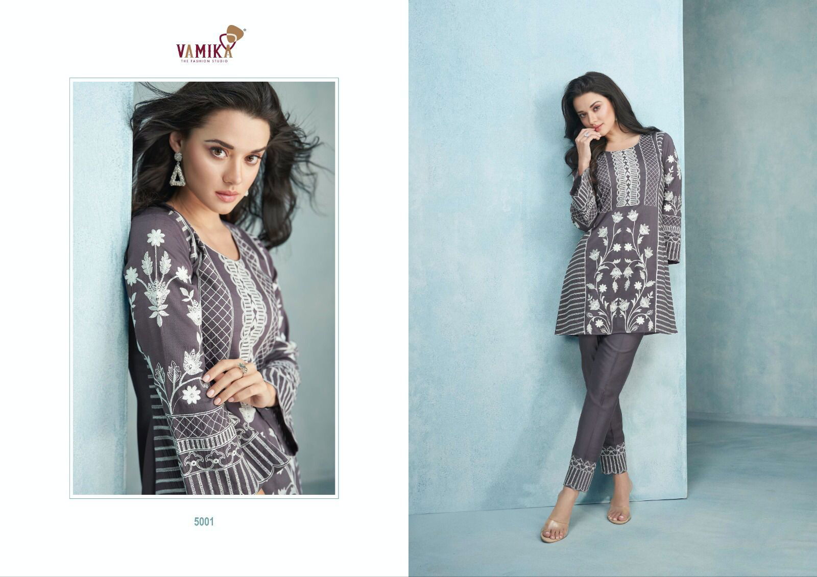 Veera By Vamika Styles Western Top With Bottom Wholesale Shop In Surat
